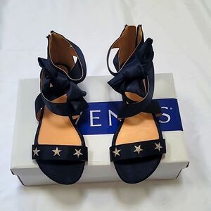 NIB, Venus Women's Silk Bow Flats